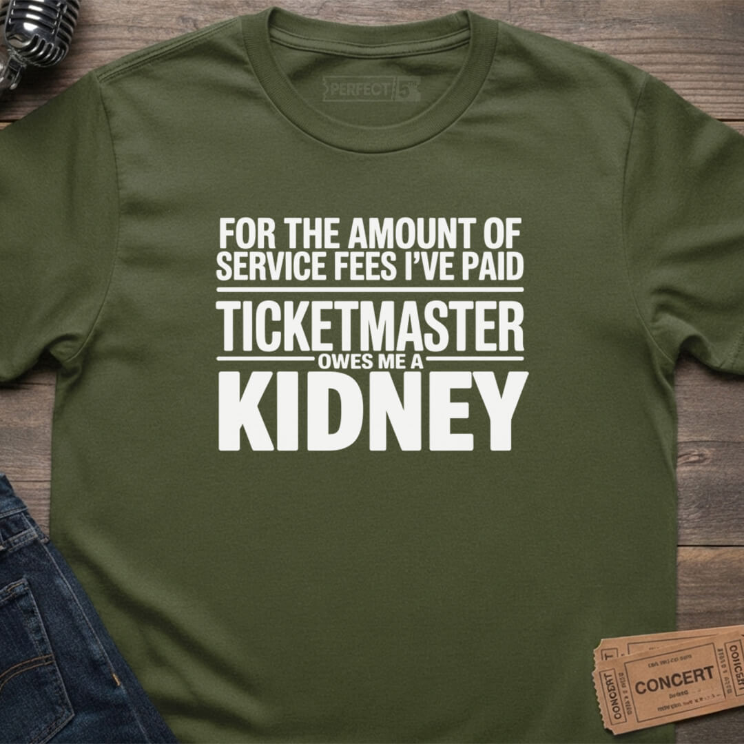 SERVICE FEE KIDNEY T-SHIRT