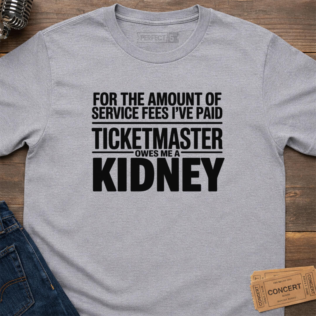 SERVICE FEE KIDNEY T-SHIRT