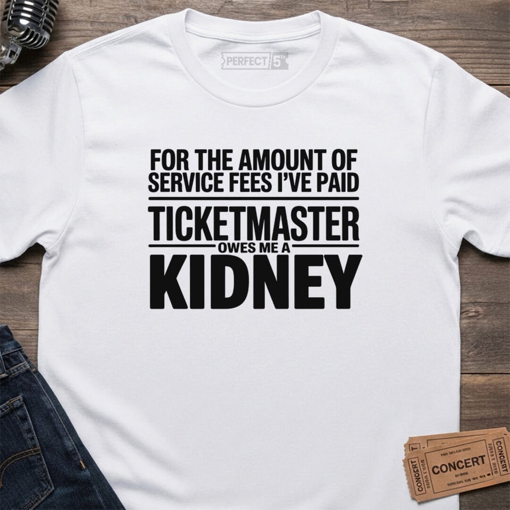 SERVICE FEE KIDNEY T-SHIRT