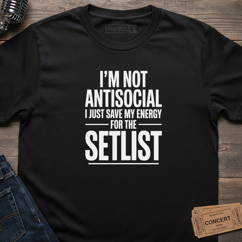 SETLIST ENERGY T-SHIRT