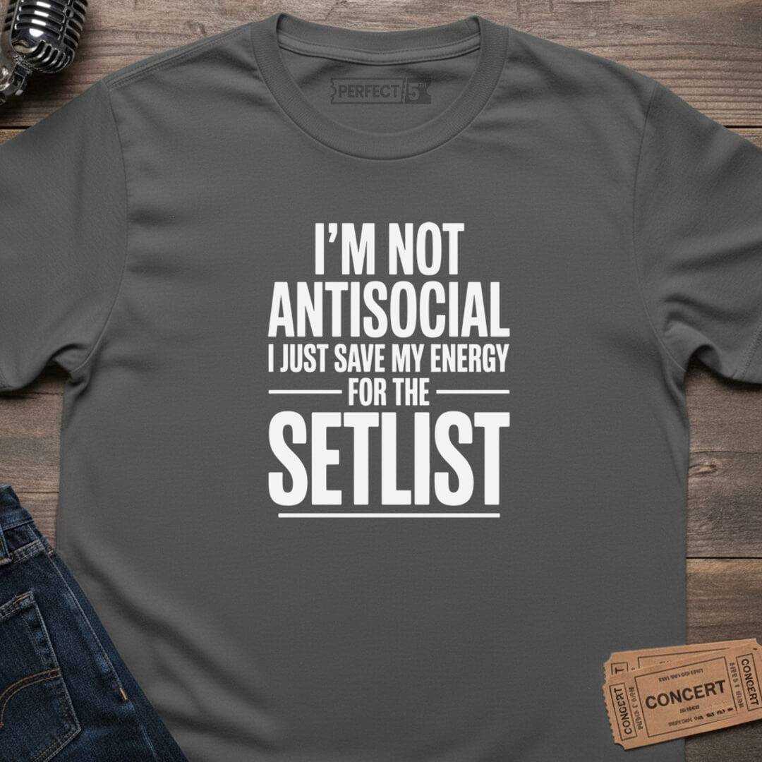 SETLIST ENERGY T-SHIRT