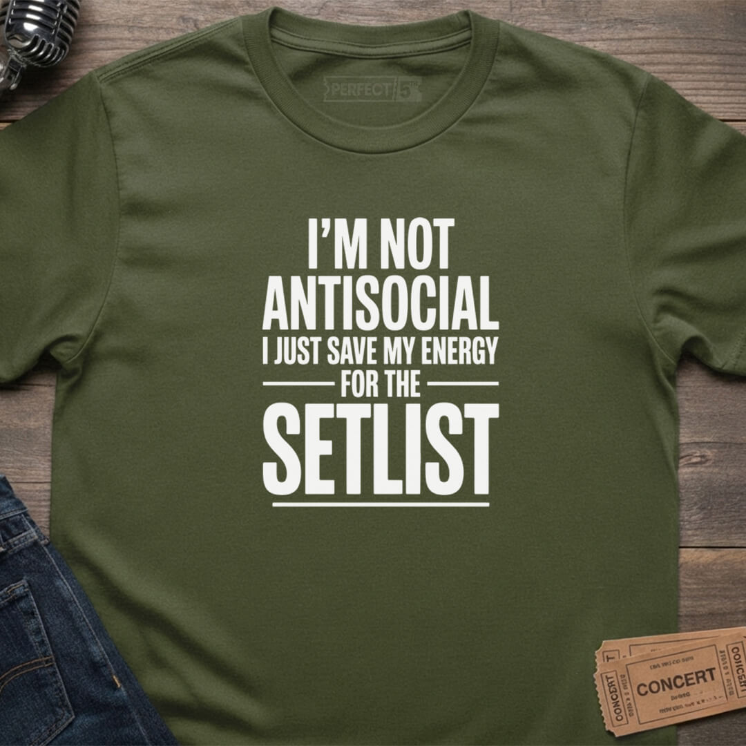 SETLIST ENERGY T-SHIRT
