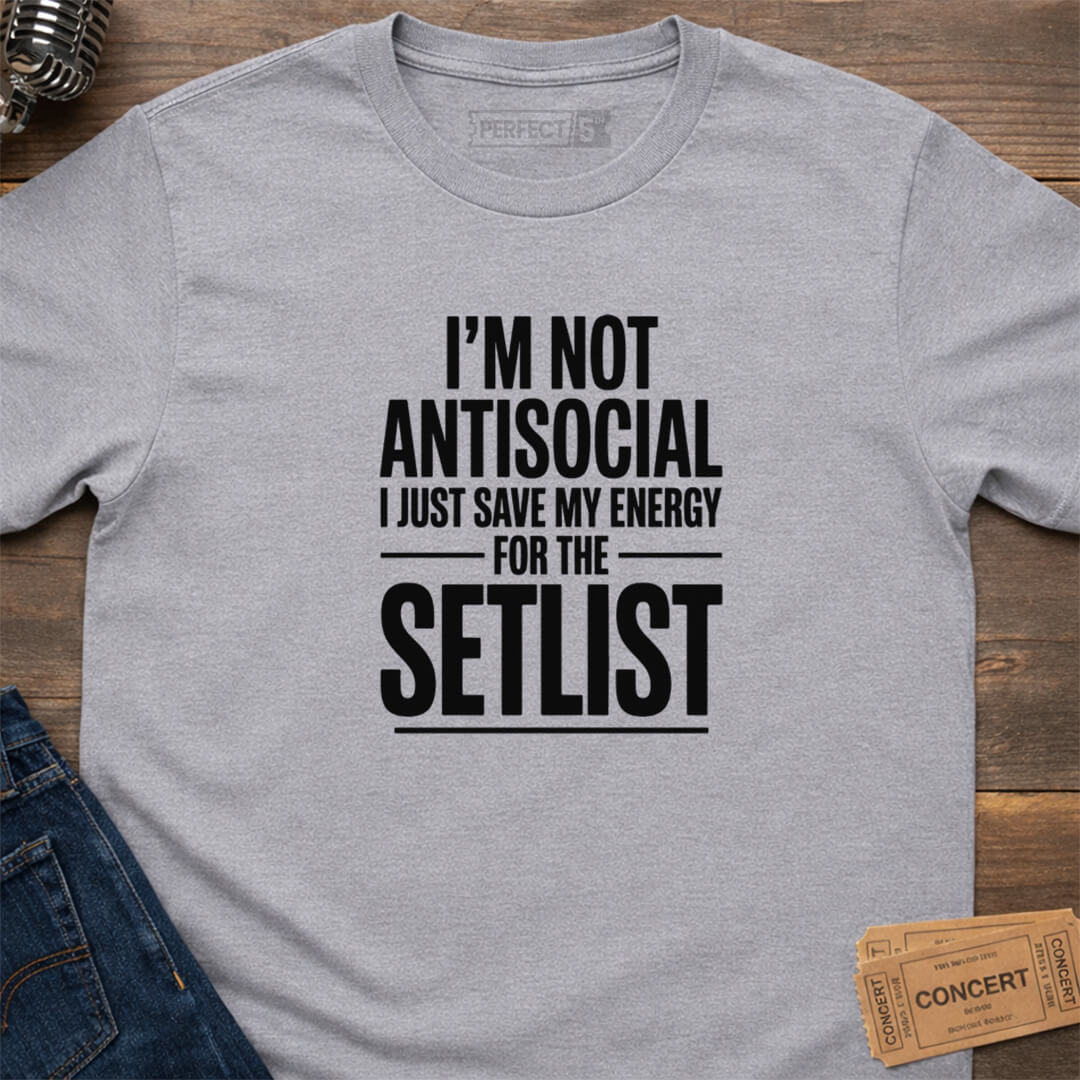 SETLIST ENERGY T-SHIRT
