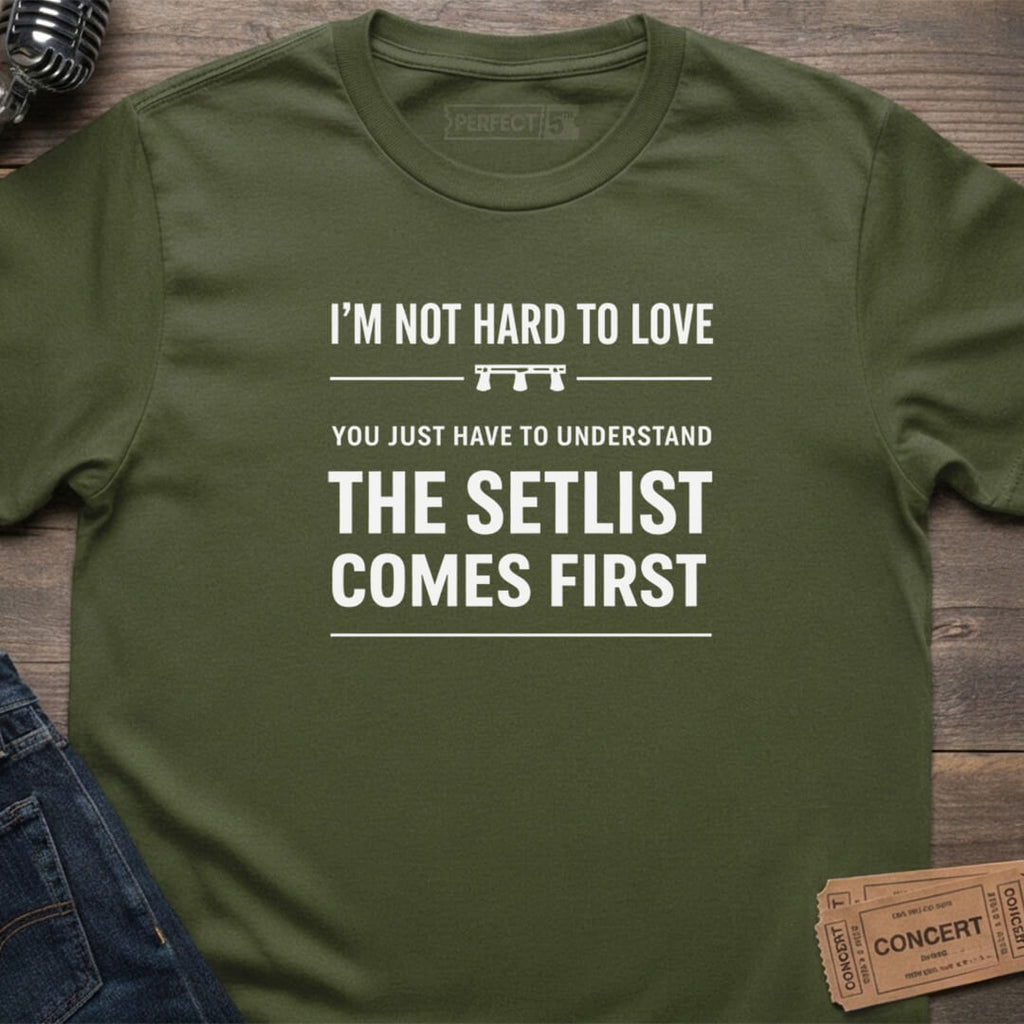 SETLIST FIRST T-SHIRT