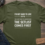 SETLIST FIRST T-SHIRT