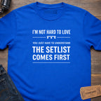 SETLIST FIRST T-SHIRT