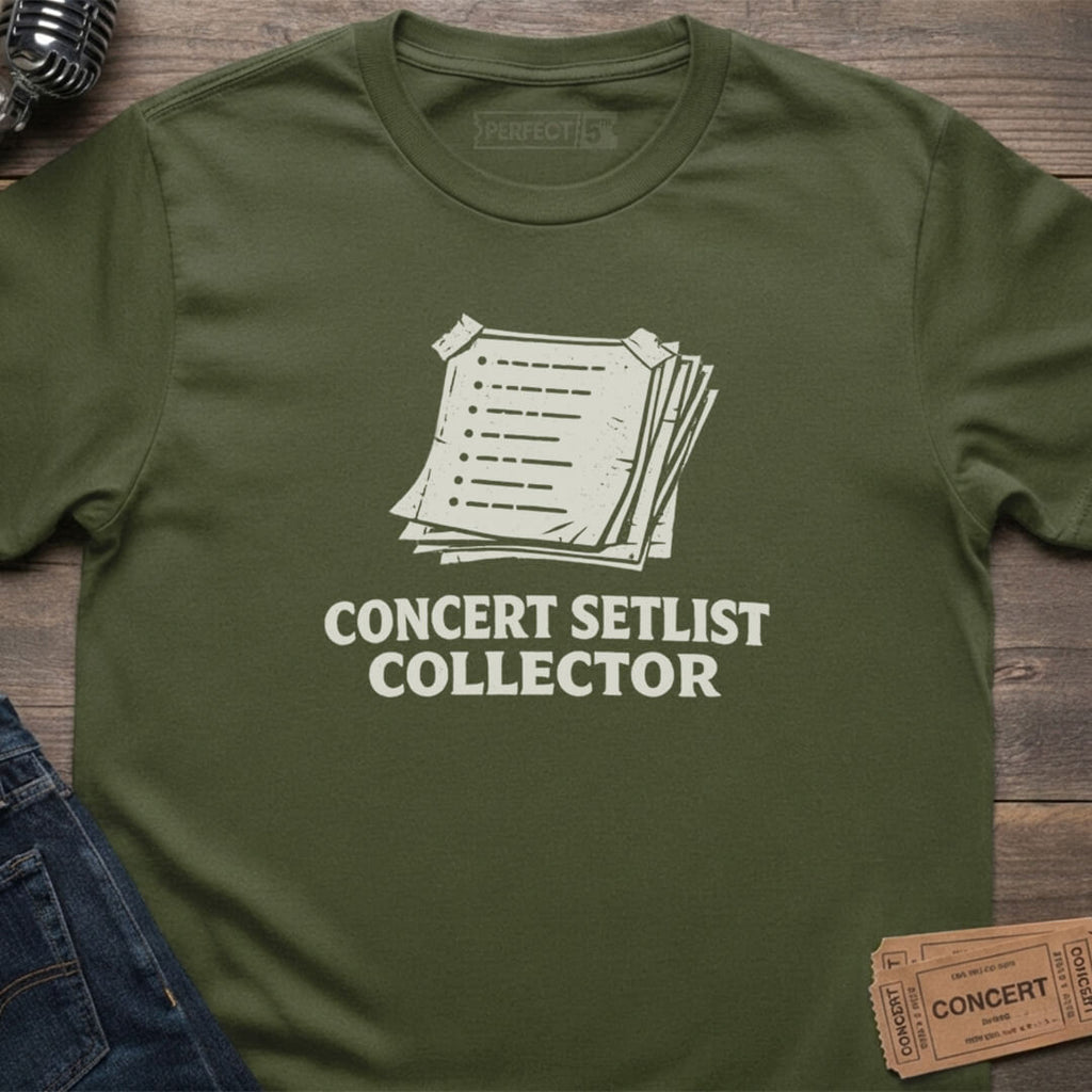 SETLIST HOARDER T-SHIRT