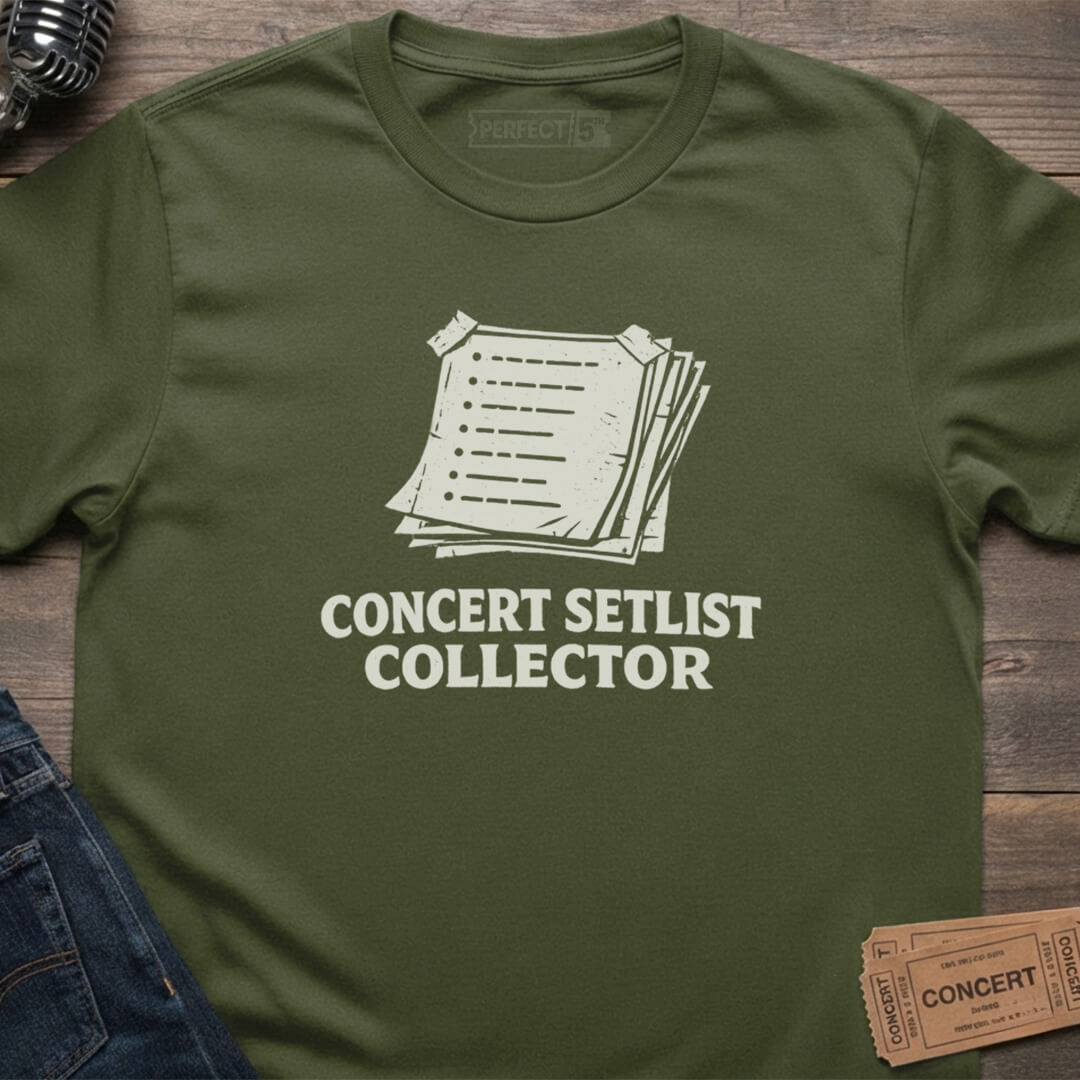 SETLIST HOARDER T-SHIRT