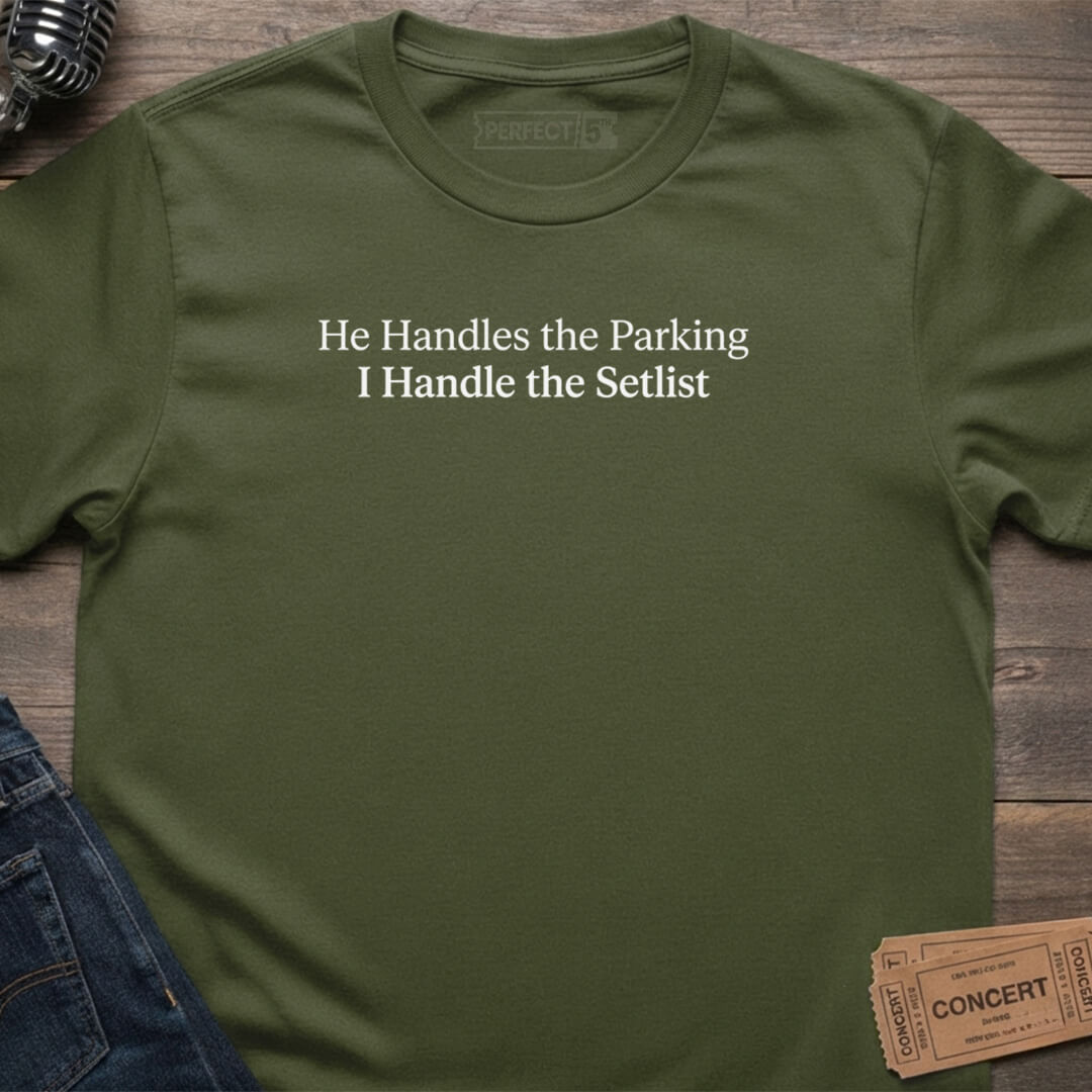 SETLIST PARKING DUO T-SHIRT