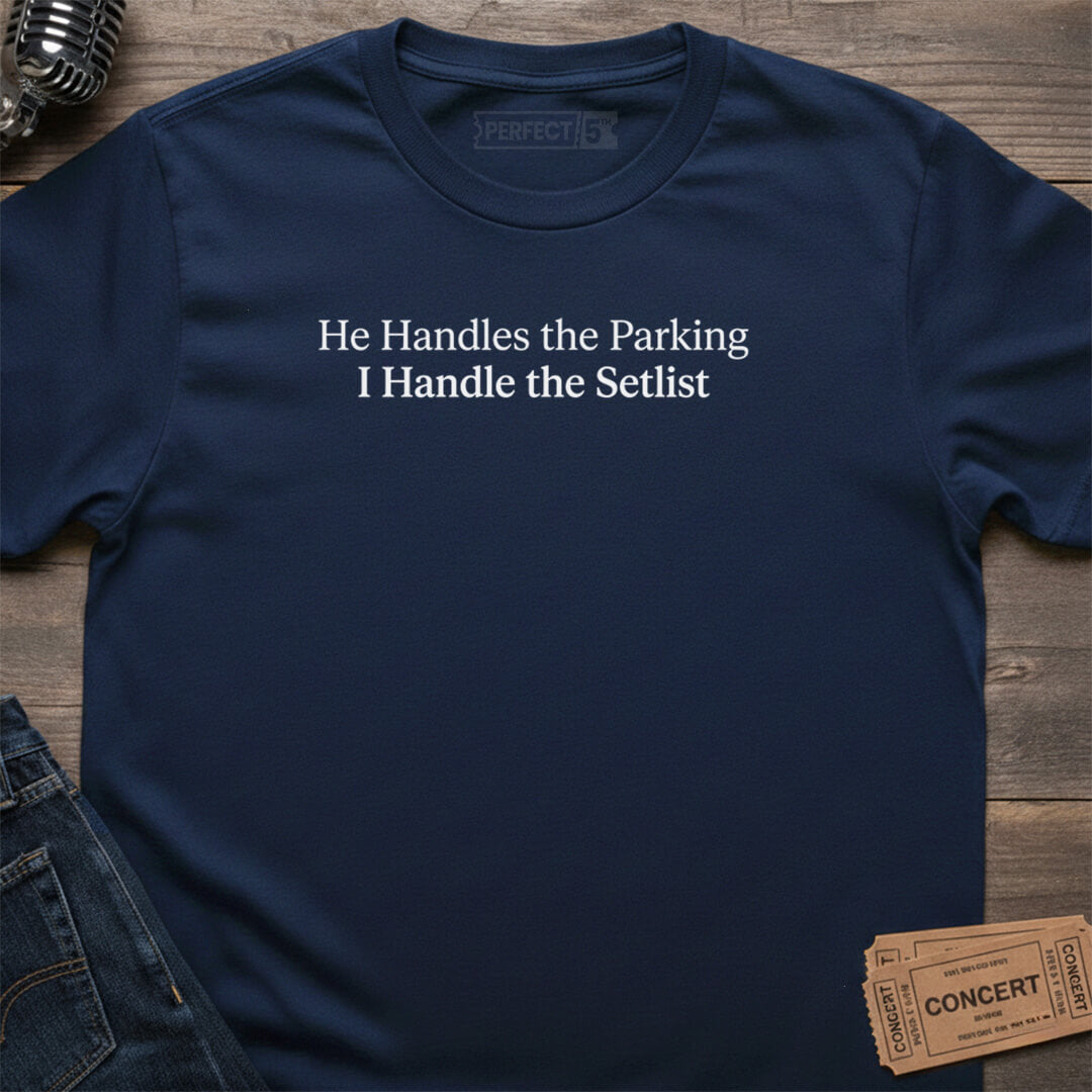 SETLIST PARKING DUO T-SHIRT