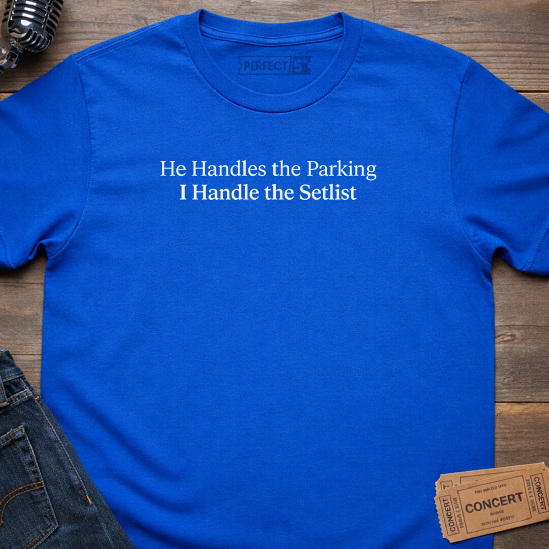 SETLIST PARKING DUO T-SHIRT