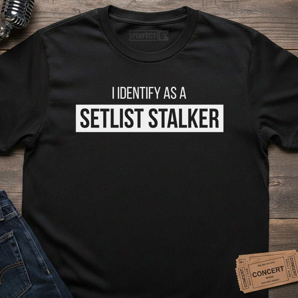 SETLIST STALKER IDENTITY T-SHIRT