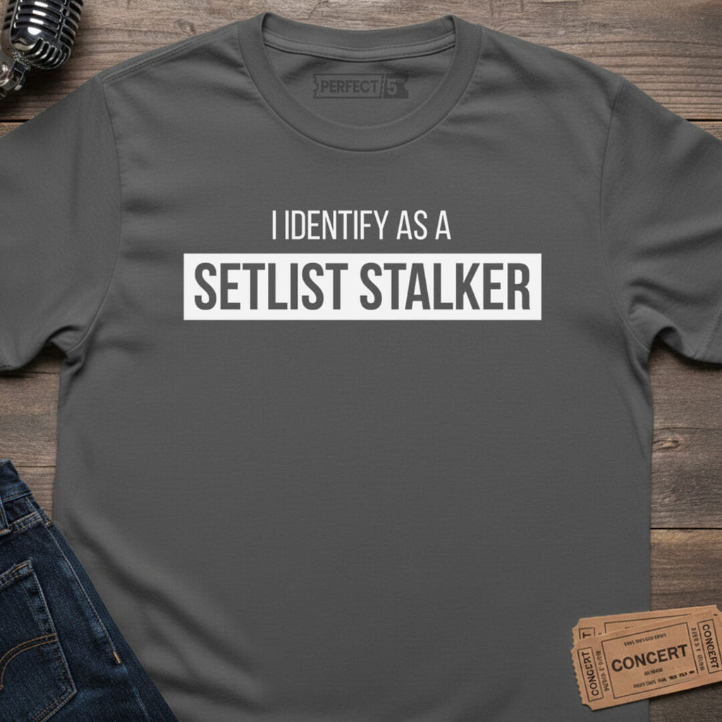 SETLIST STALKER IDENTITY T-SHIRT