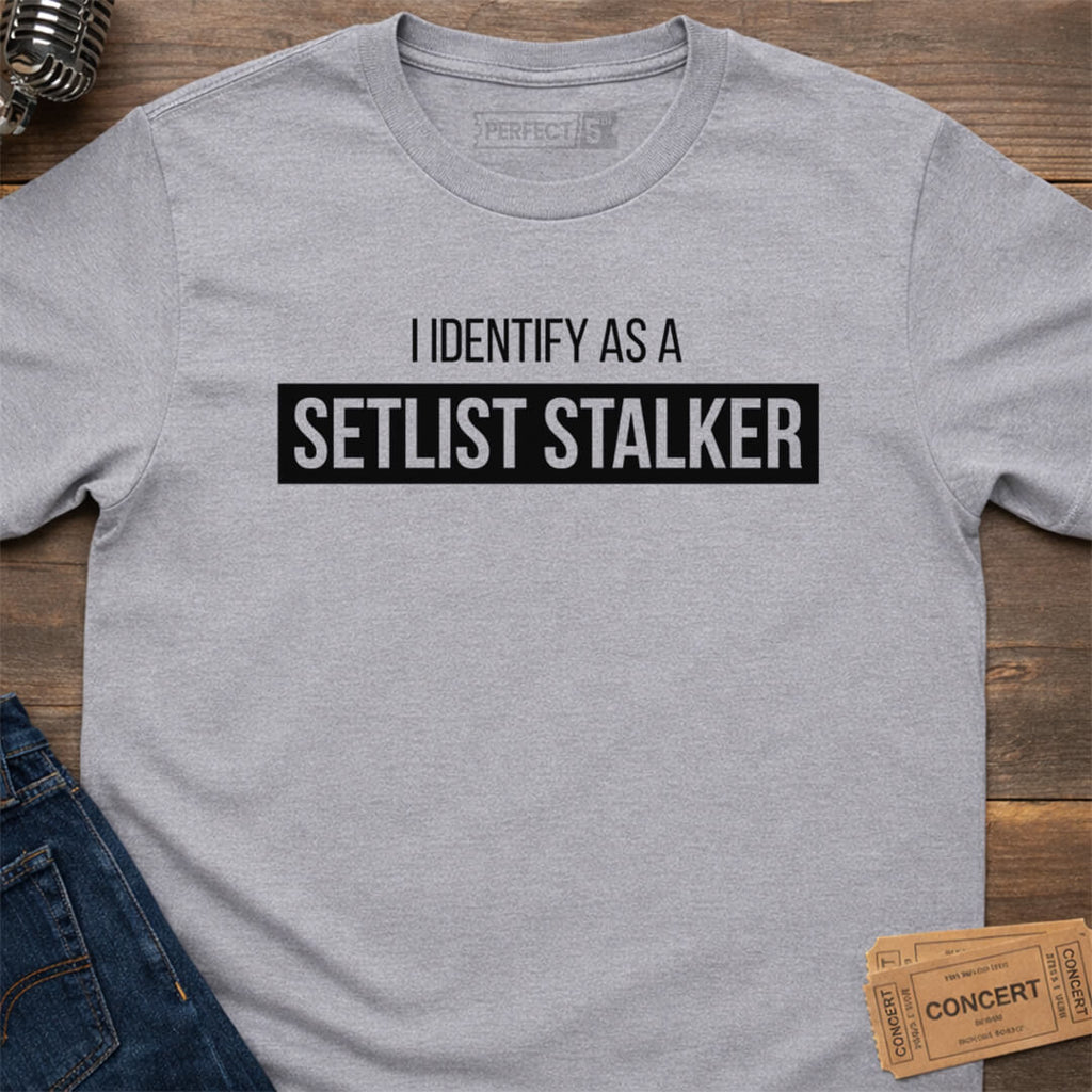 SETLIST STALKER IDENTITY T-SHIRT
