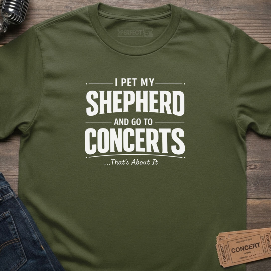 SHEPHERD & CONCERTS T-SHIRT