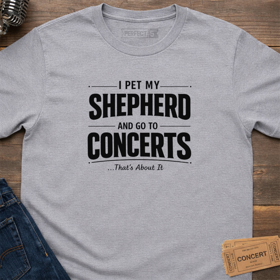 SHEPHERD & CONCERTS T-SHIRT