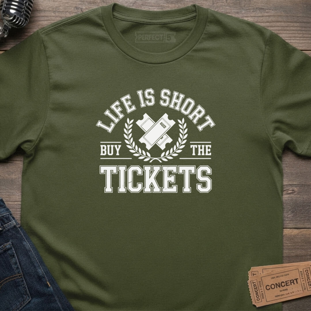 SHORT LIFE TICKETS T-SHIRT