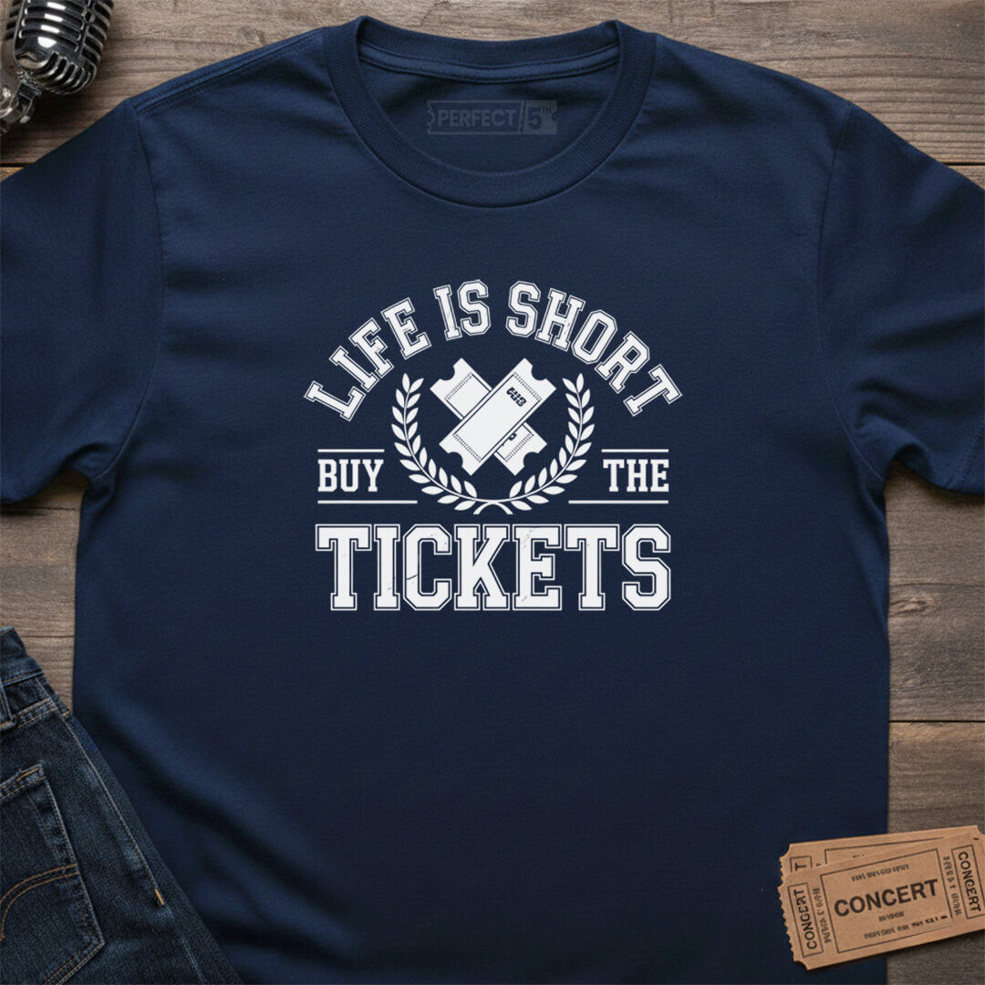 SHORT LIFE TICKETS T-SHIRT