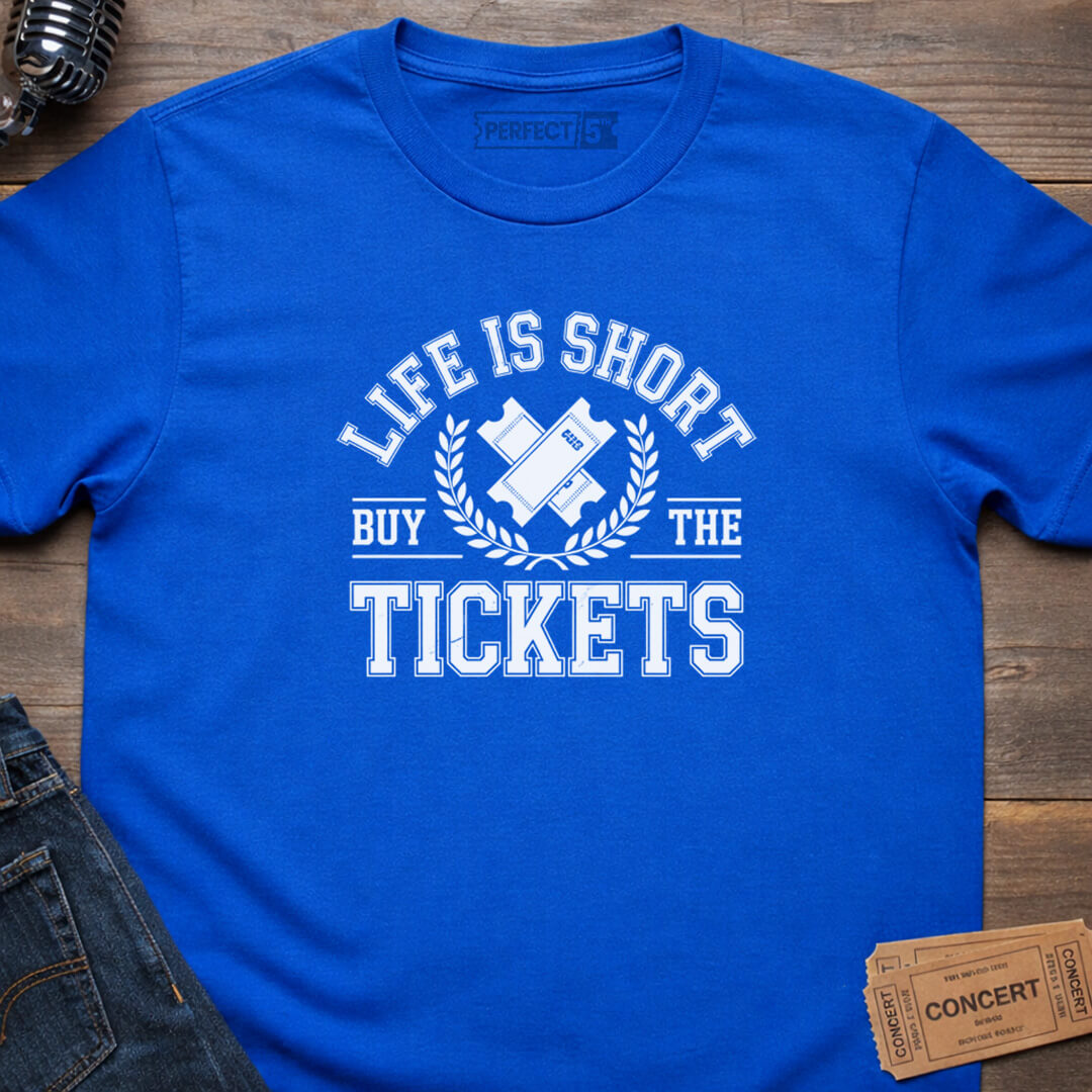 SHORT LIFE TICKETS T-SHIRT