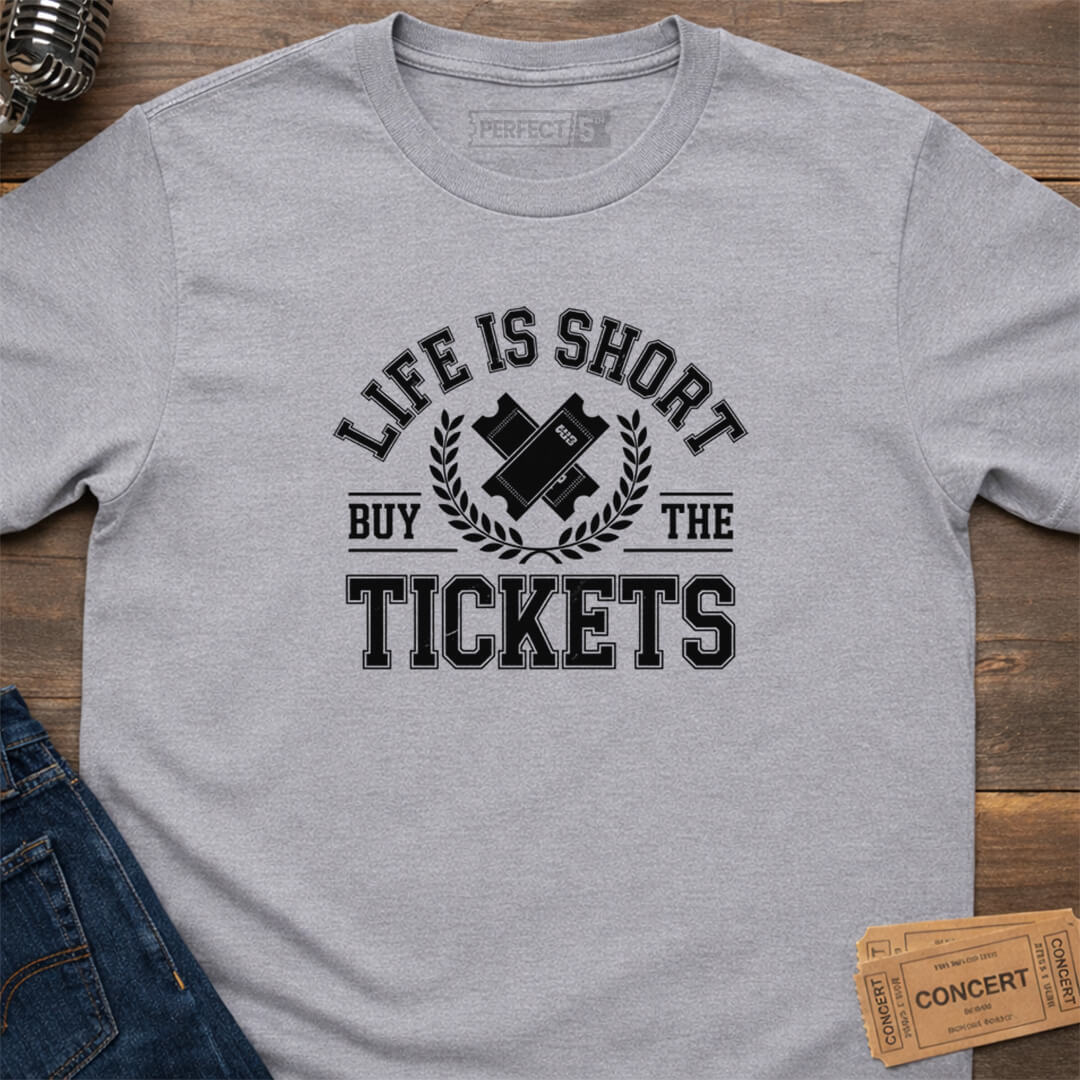 SHORT LIFE TICKETS T-SHIRT
