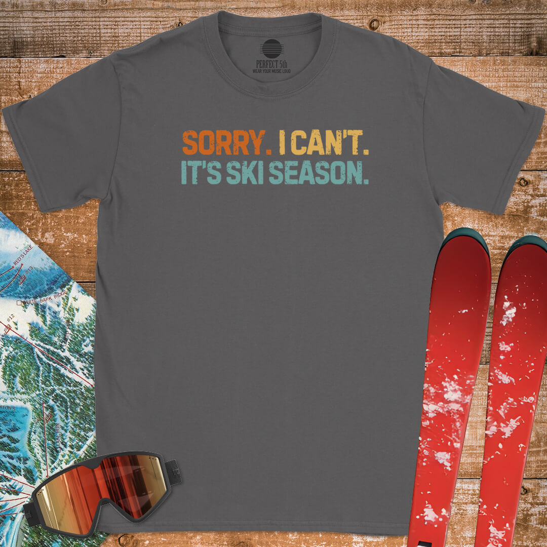 SKI SEASON EXCUSE T-SHIRT
