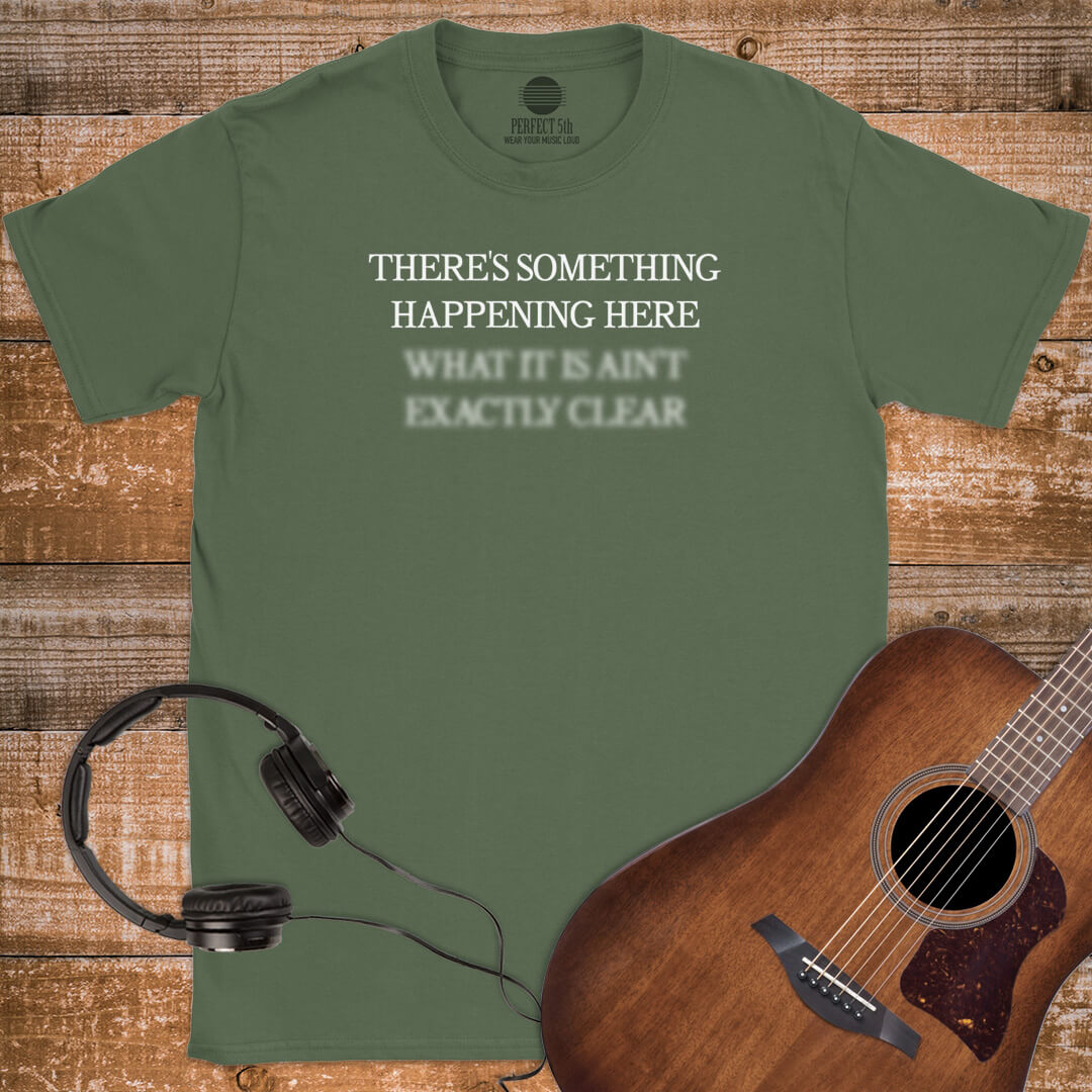 SOMETHING HAPPENING T-SHIRT