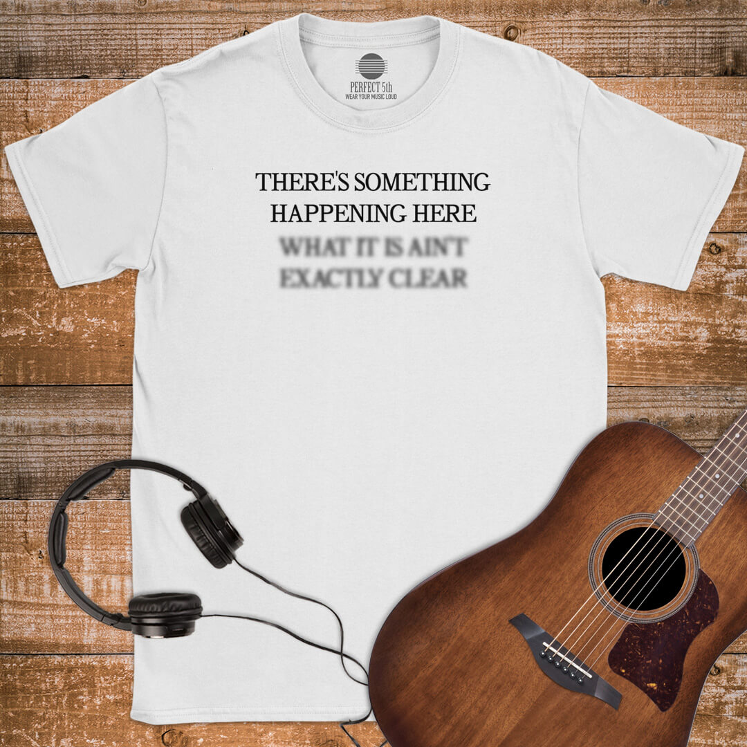 SOMETHING HAPPENING T-SHIRT