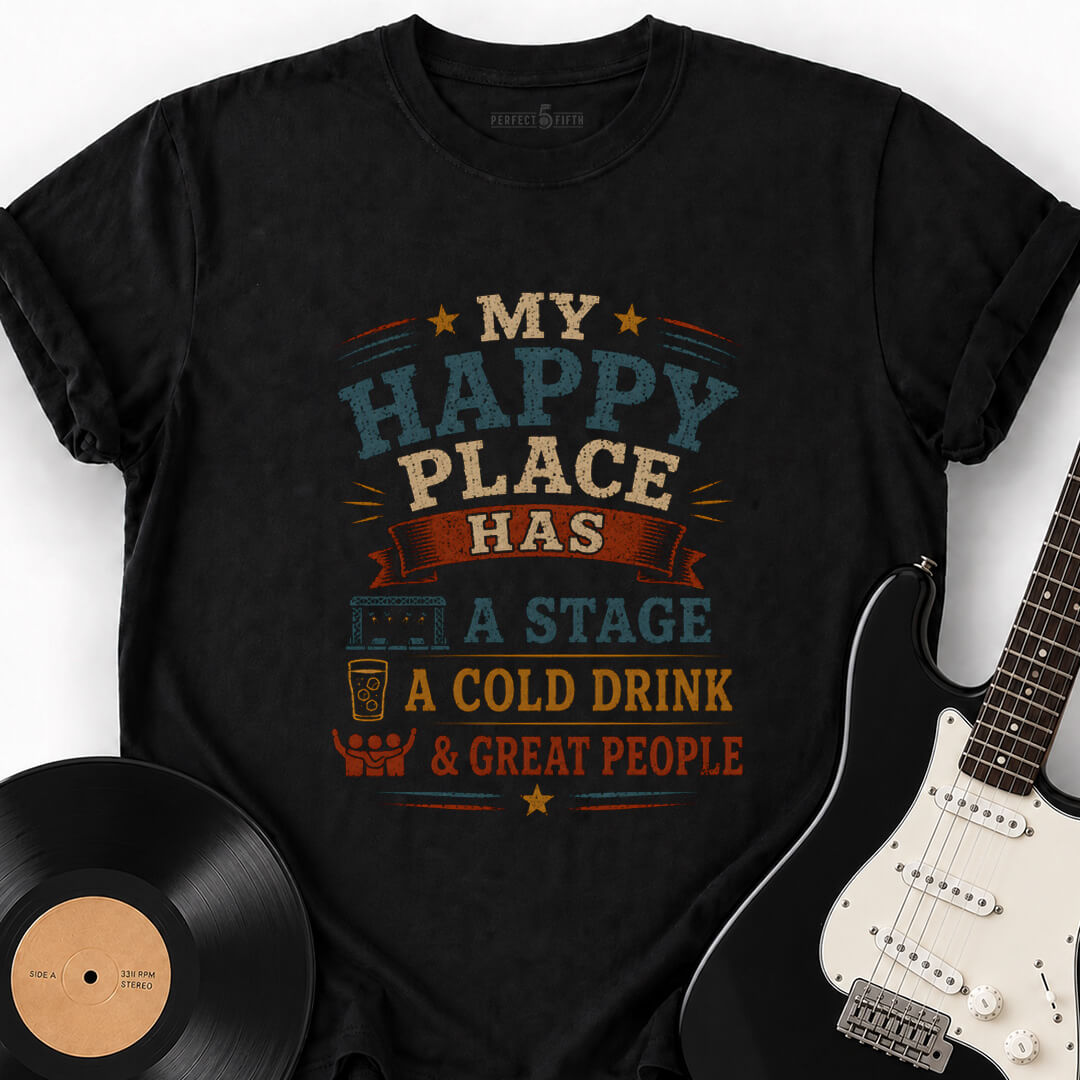 STAGE DRINKS PEOPLE T-SHIRT