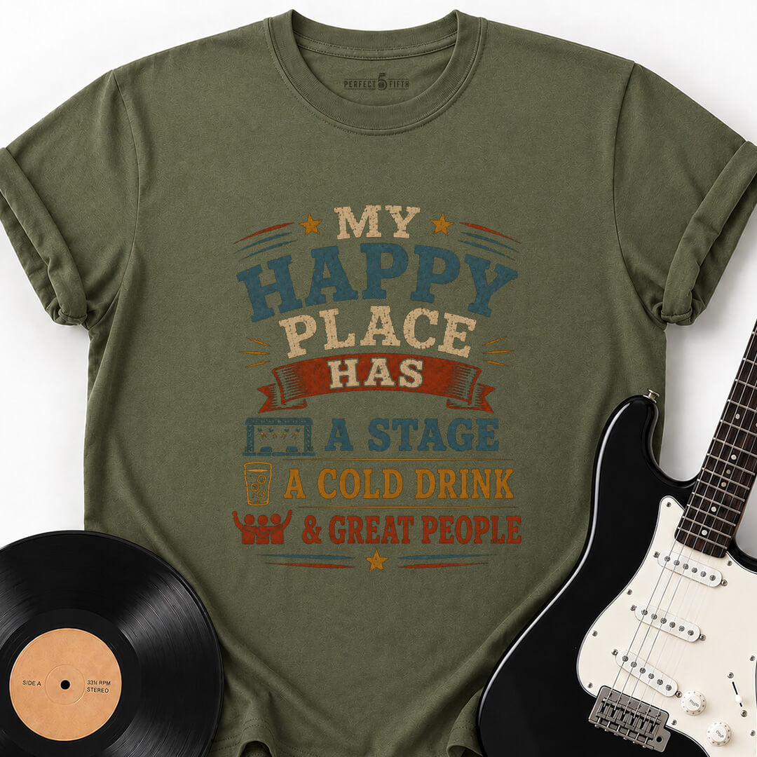 STAGE DRINKS PEOPLE T-SHIRT