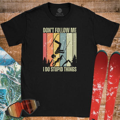 STUPID SKI MOVES T-SHIRT