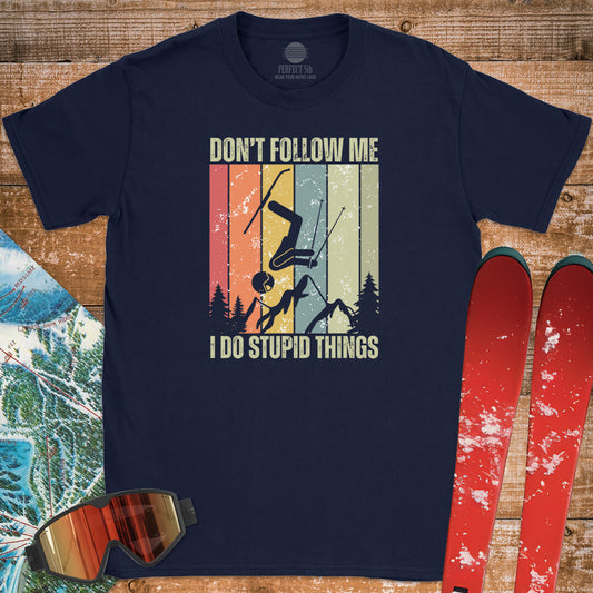 STUPID SKI MOVES T-SHIRT