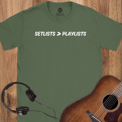 Setlist Wins T-Shirt