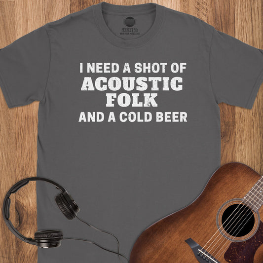 Shot of Acoustic Folk T-Shirt