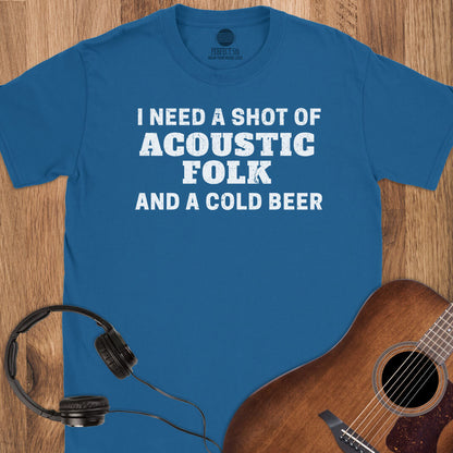 Shot of Acoustic Folk T-Shirt