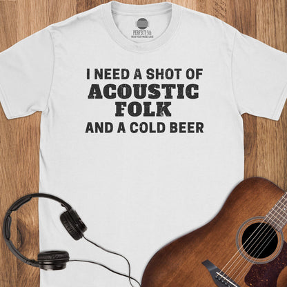 Shot of Acoustic Folk T-Shirt