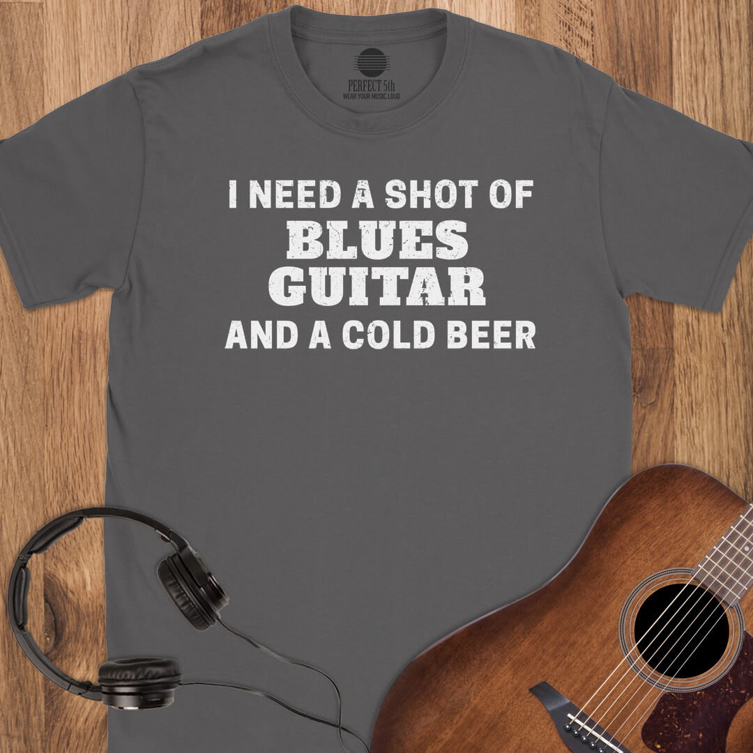 Shot of Blues Guitar T-Shirt