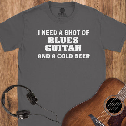 Shot of Blues Guitar T-Shirt