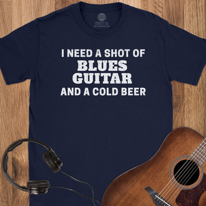 Shot of Blues Guitar T-Shirt