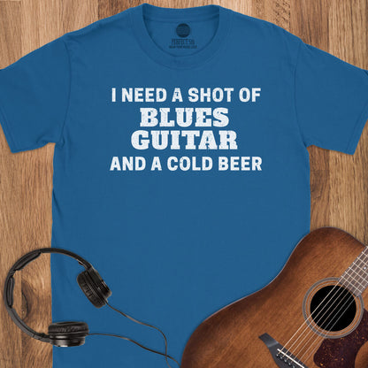 Shot of Blues Guitar T-Shirt