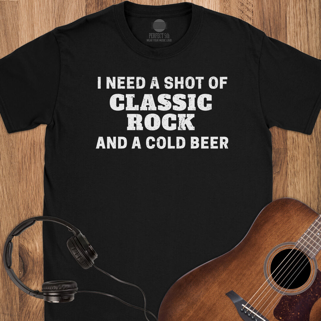 Shot of Classic Rock T-Shirt