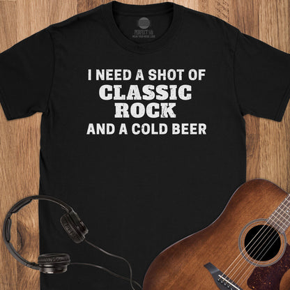 Shot of Classic Rock T-Shirt