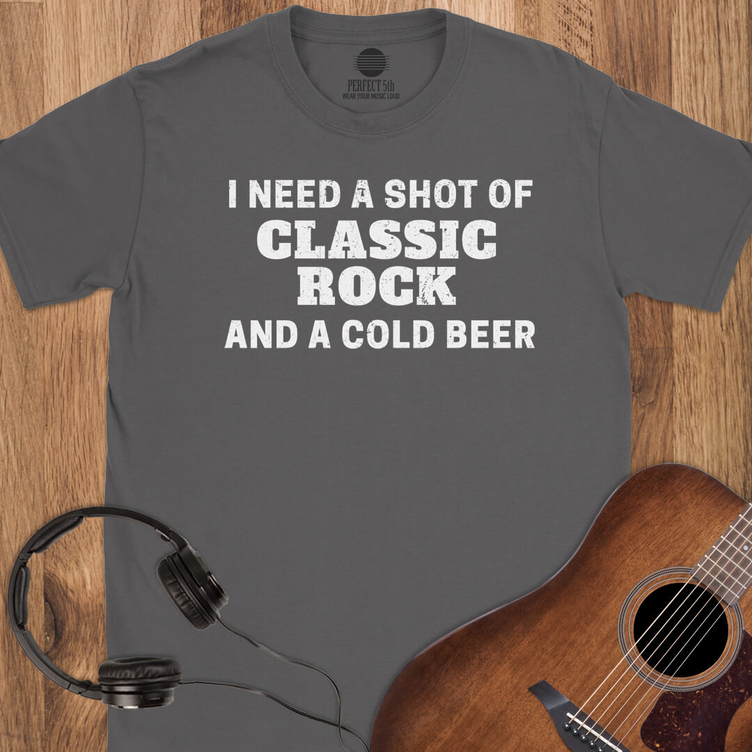 Shot of Classic Rock T-Shirt