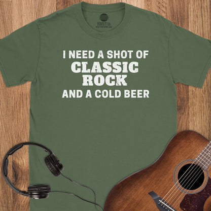 Shot of Classic Rock T-Shirt