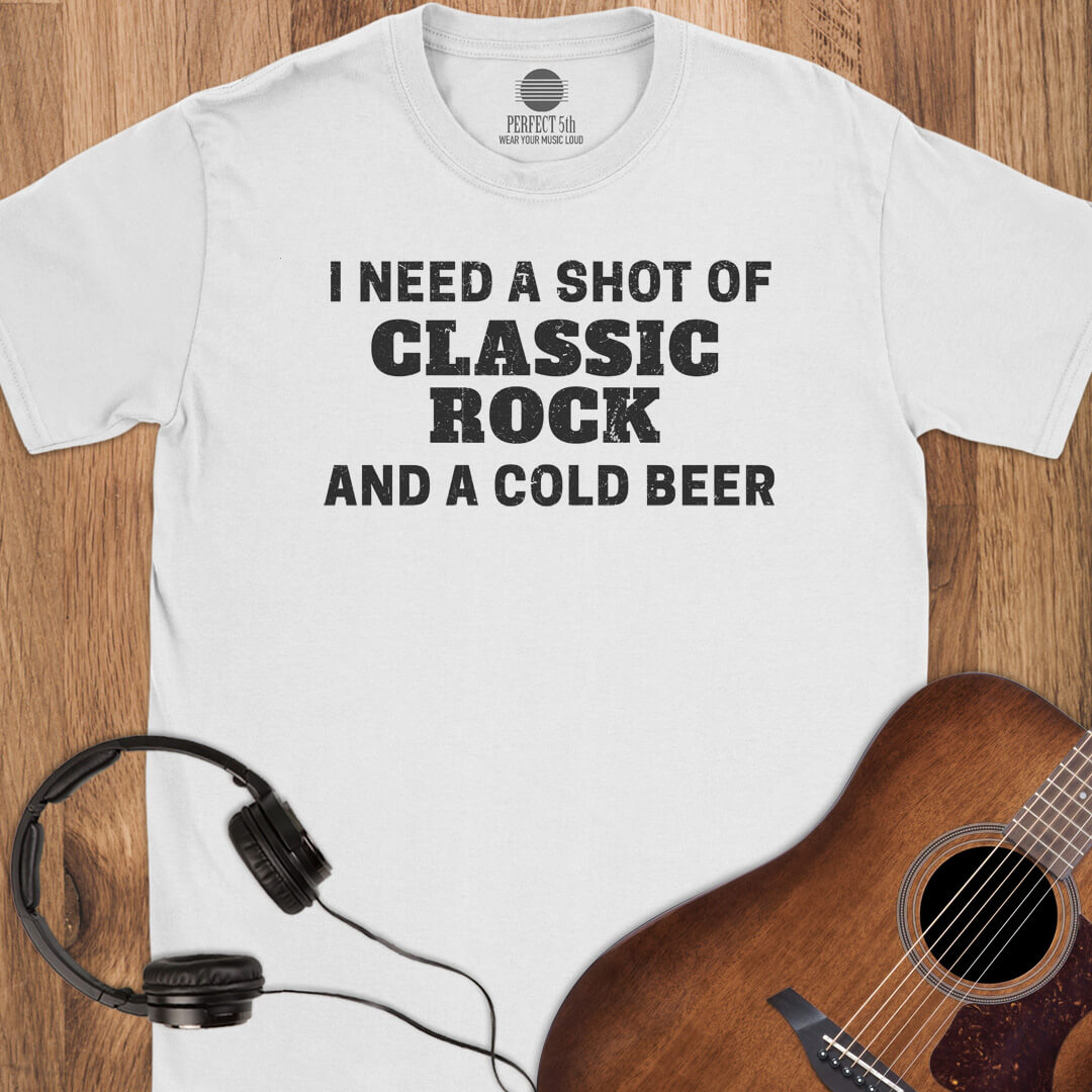 Shot of Classic Rock T-Shirt