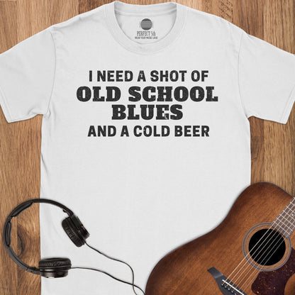 Shot of Old School Blues T-Shirt