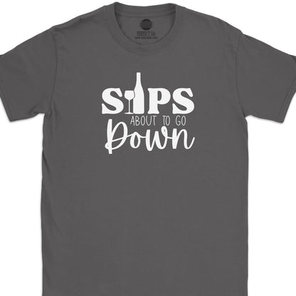 Sips Down T-Shirt