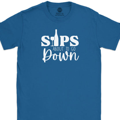 Sips Down T-Shirt