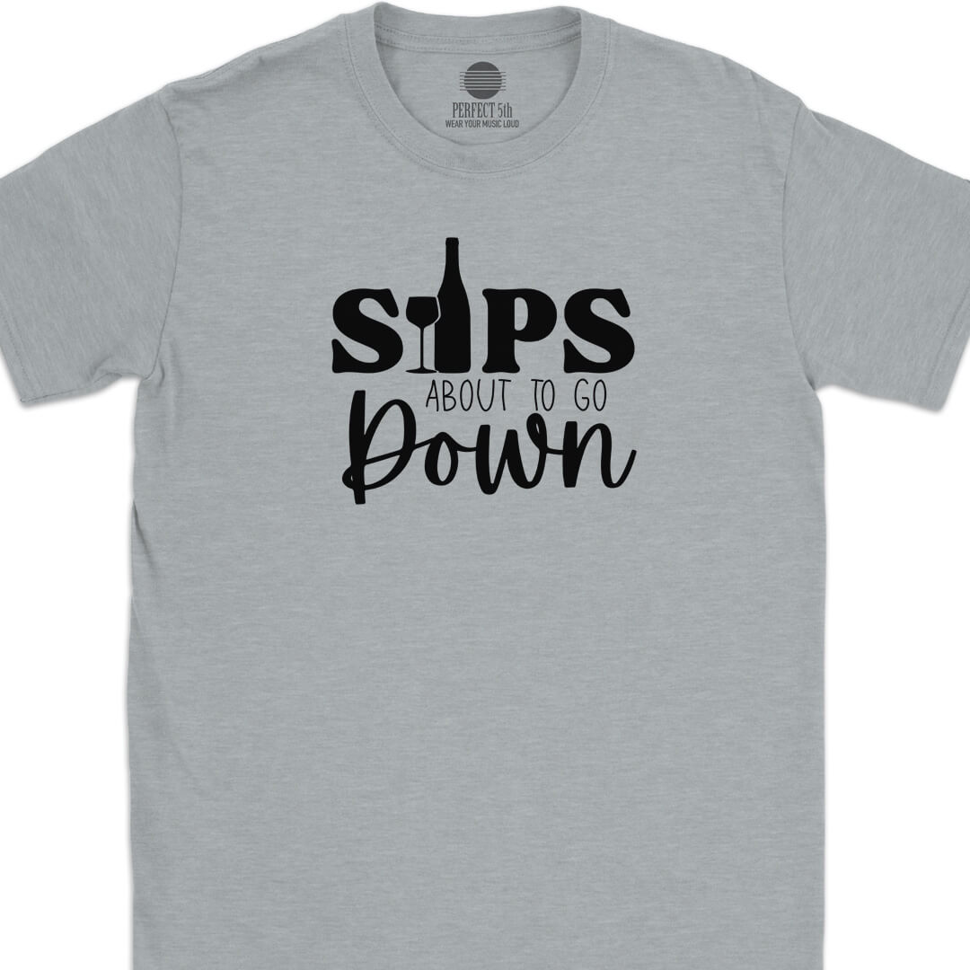 Sips Down T-Shirt