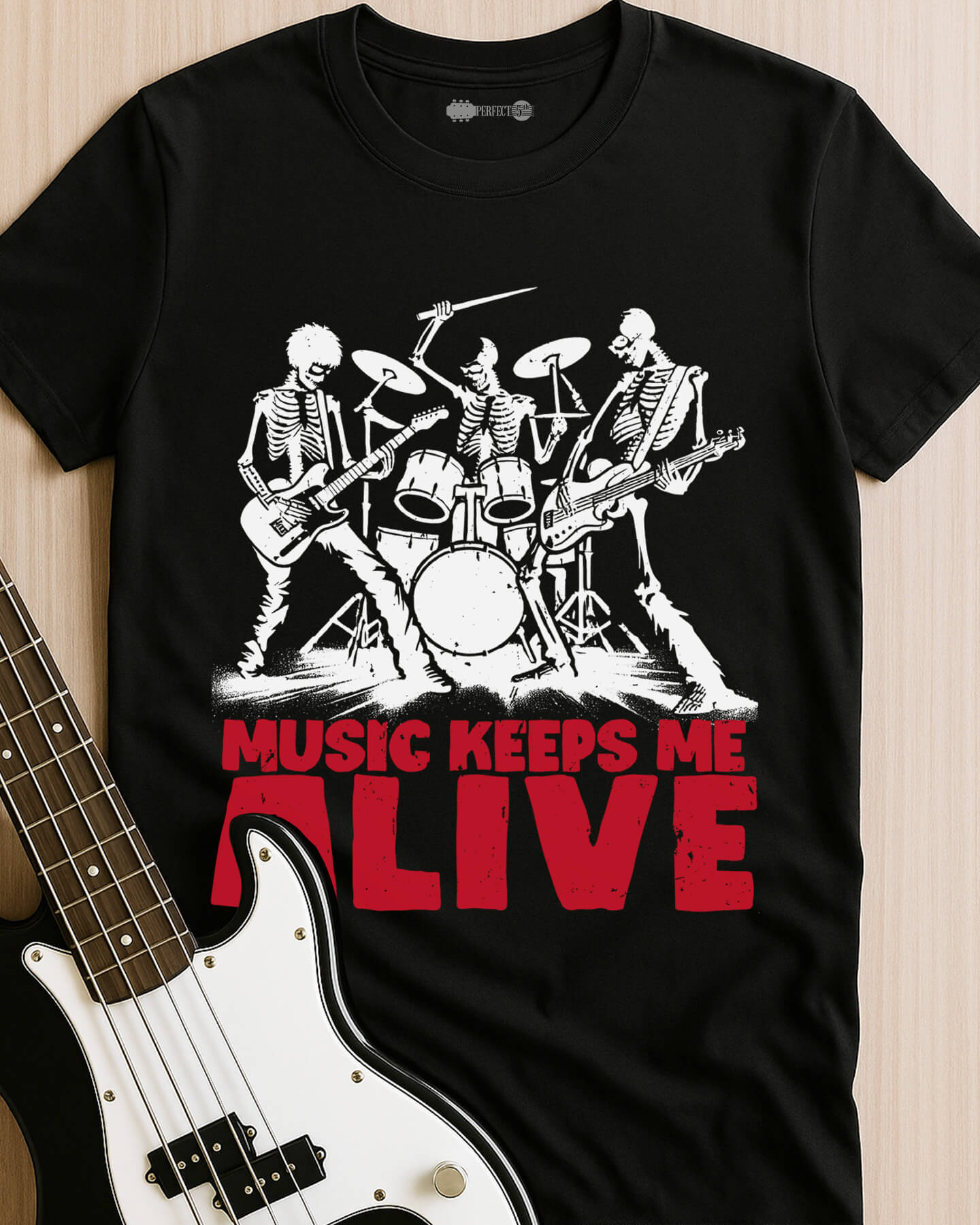 Skeleton Rock Revival T-Shirt