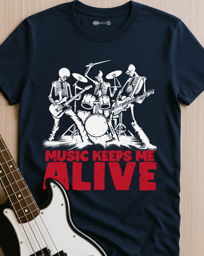 Skeleton Rock Revival T-Shirt